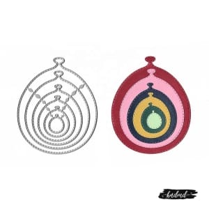 Steel Dies - Balloons (Set of 6 dies)