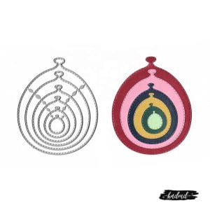 Steel Dies - Balloons (Set of 6 dies)