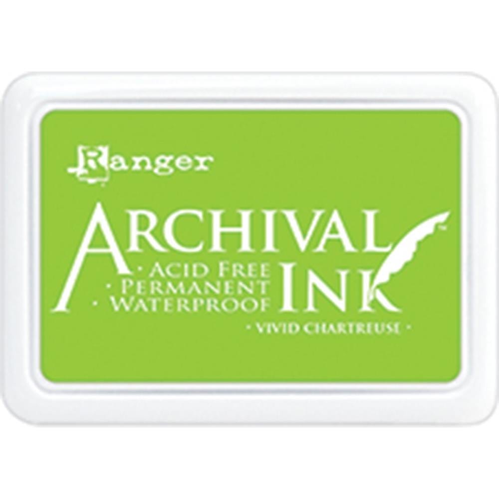 Vivid Chartreuse - Archival Ink Pad archival ink pads vivid chartreuse Vivid Chartreuse - Archival Ink Pad