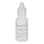 Dovecraft Pastel Glitter Glue - Crystal