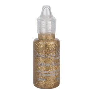 Dovecraft Classic Glitter Glue - Gold