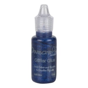 Dovecraft Classic Glitter Glue - Midnight