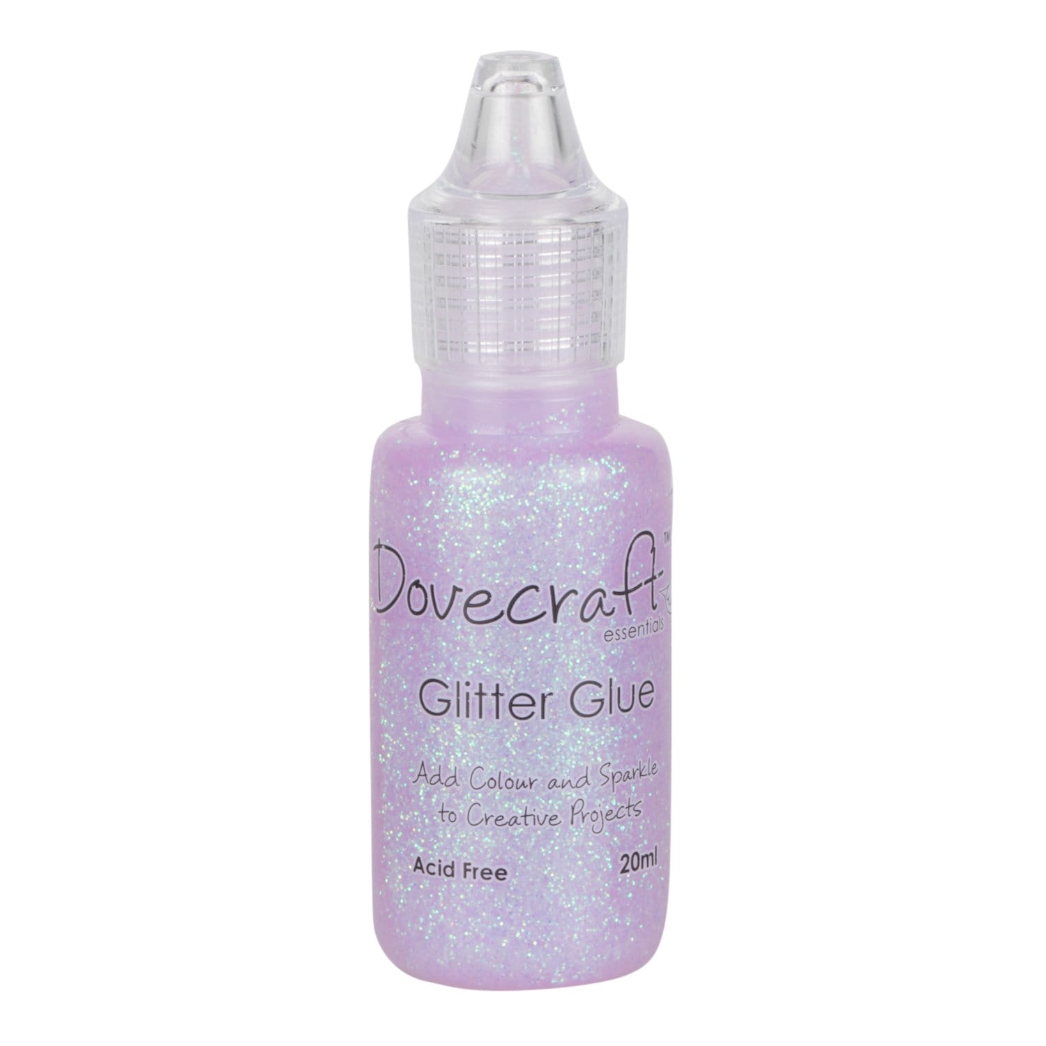 Dovecraft Pastel Glitter Glue - Candyfloss