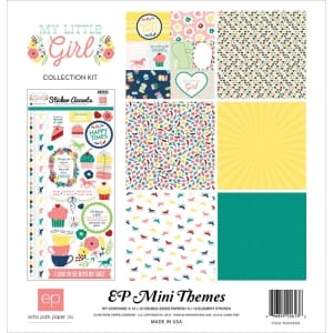 EchoPark paper pad - My Little Girl Collection Kit (12 by 12 inch)