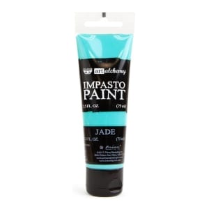 Prima Finnabair Art Alchemy Impasto Paint - Jade (2.5 Fluid Ounces)