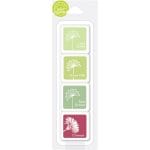 Hero Arts Dye Ink Cubes - Amys Shades of Green (Set of 4)
