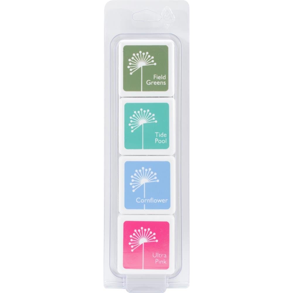 Hero Arts Dye Ink Cubes - Cool Ink (Set of 4) hero arts dye ink cubes col ink Hero Arts Dye Ink Cubes - Cool Ink (Set of 4)