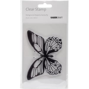 KaiserCraft Clear Stamps - Majestic Butterfly