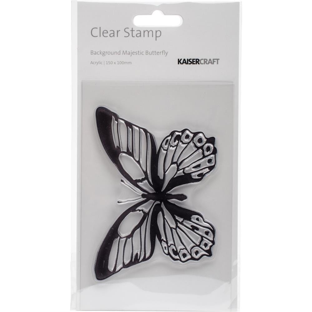 KaiserCraft Clear Stamps - Majestic Butterfly