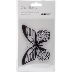 KaiserCraft Clear Stamps - Majestic Butterfly