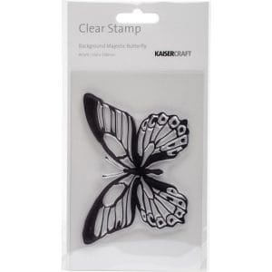 KaiserCraft Clear Stamps - Majestic Butterfly