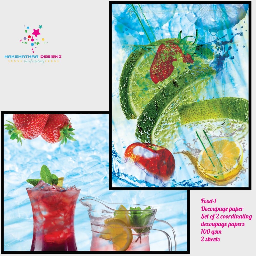 Nakshathra Designz Decoupage paper - Food 1 nakshatra Desing decoupage paper food 1 Copy Nakshathra Designz Decoupage paper - Food 1