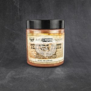 Prima Finnabair Art Extravagance Texture Paste - Copper Crackle (8.5 oz)