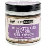 Prima Finnabair Art Basics 3D Matte Gel (8.5oz)
