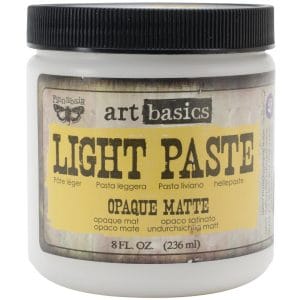 Prima Finnabair Art Basics Light Paste - Opaque Mate (8 oz)