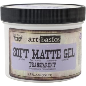 Prima Finnabair Art Basics Soft Matte Gel - Transparent (8.5 oz)