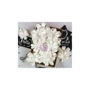 Prima Boxed Flowers - Noted With Tags 1.5" - 2.25" 48/Pkg