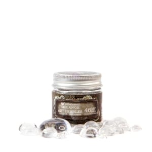 Finnabair Art Ingredients Melange Art Pebbles - Assorted Size 46/Pkg