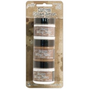 Tim Holtz Distress Collage Mini Mediums 1oz 3/Pkg