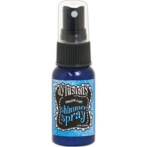 Ranger Dylusions Shimmer Spray - London Blue - 1 oz