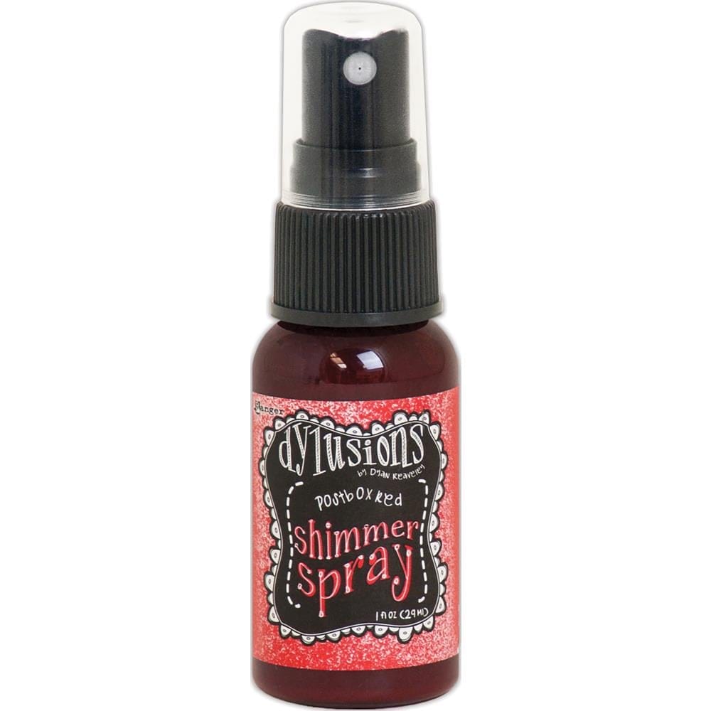 Ranger Dylusions Shimmer Spray - Postbox Red - 1 oz Ranger Dylusions Shimmer Spray - Postbox Red - 1 oz