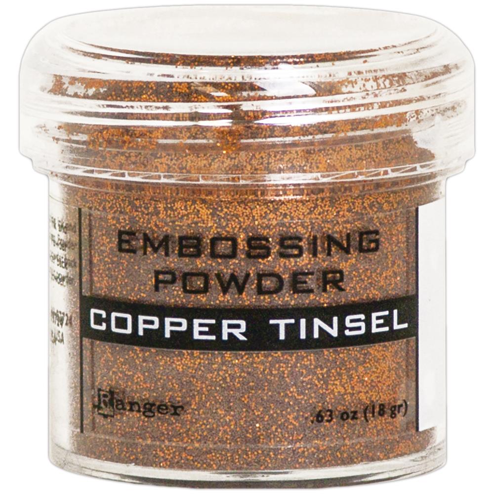 Ranger Embossing Powder - Copper Tinsel ranger embossing powder copper tinsel EPJ60420 Ranger Embossing Powder - Copper Tinsel