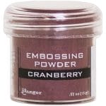 Ranger Embossing Powder - Cranberry