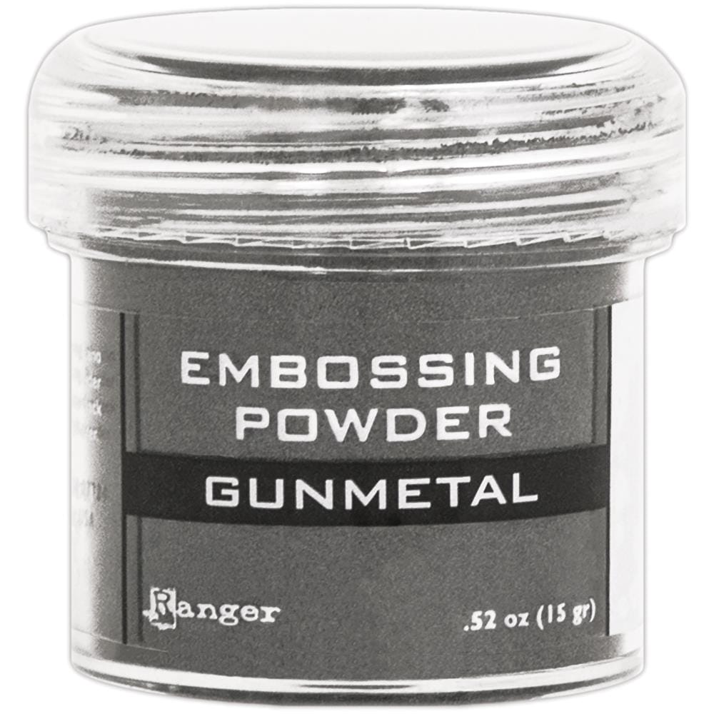 Ranger Embossing Powder - Gunmetal ranger embossing powder gunmetal metallic EPJ60369 Ranger Embossing Powder - Gunmetal