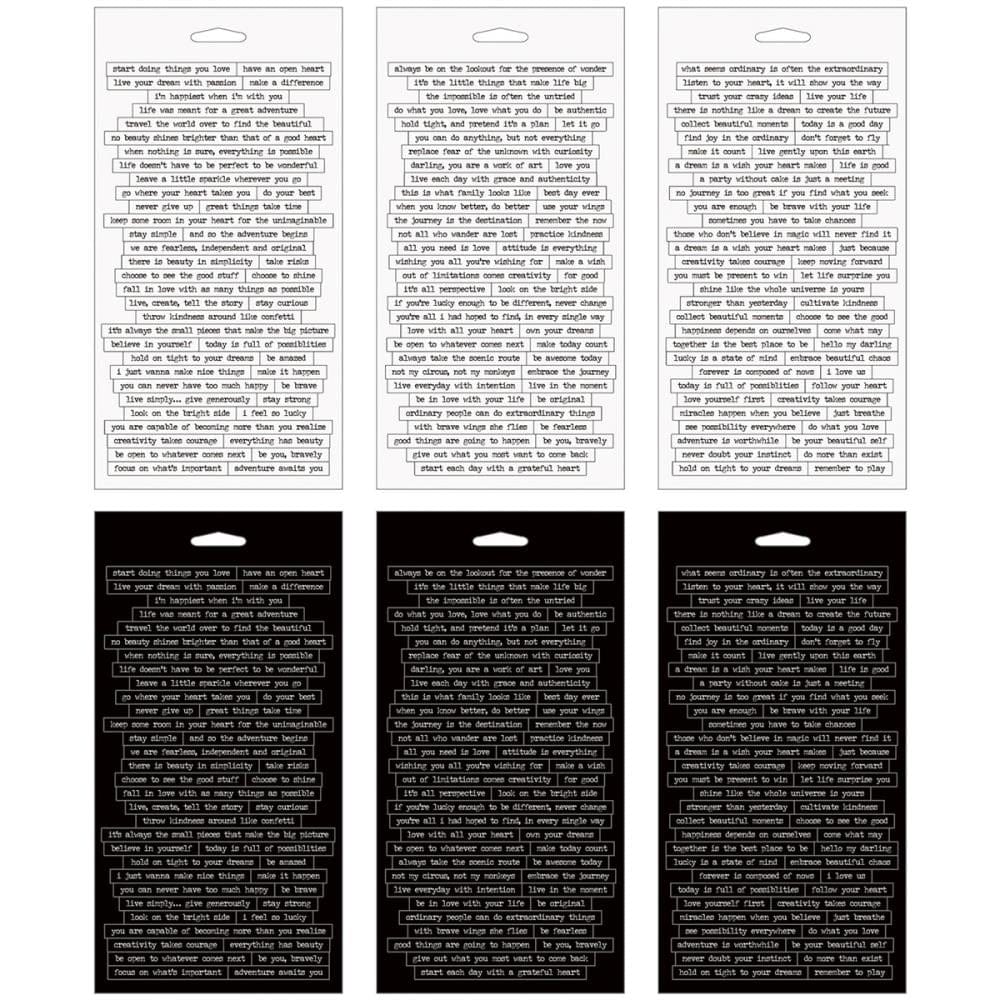Tim Holtz Idealogy Spiral Bound Sticker Book - Small Talk (6 sheets/pkg) timholtz idealogy stickers small talk 1 timholtz_idealogy_stickers_small_talk_1