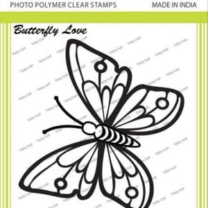 Tubby Photopolymer Clear Stamps - Butterfly Love