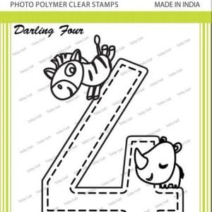 Tubby Photopolymer Clear Stamps - Darling four