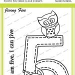 Tubby Photopolymer Clear Stamps - Jiving five