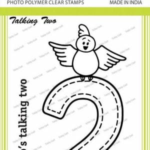 Tubby Photopolymer Clear Stamps - Talking two