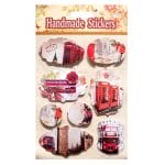 Vintage London Tags Sticker