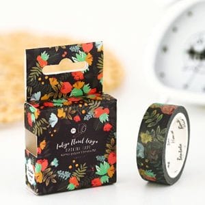Tropical Flowers - Japanese Washi Tape