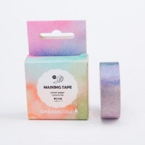 Watercolour Stripes - Japanese Washi Tape