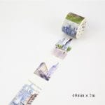 Watercolor Brazil - Japanese Washi Tape (40 mm by 7m)
