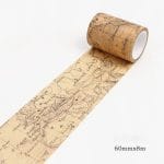 Vinage Maps - Japanese Washi Tape (60 mm by 8m)