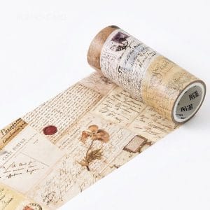 Vintage Postcards - Japanese Washi Tape (10 cm by 5 m)