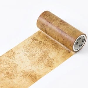Vintage Maps - Japanese Washi Tape (10 cm by 5 m)