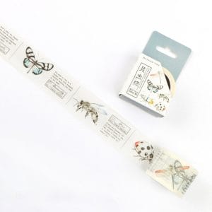 Insects - Japanese Washi Tape (30 mm by 5 m)