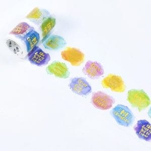 Foiled Quotes - Japanese Washi Tape (8 cm by 5 m)