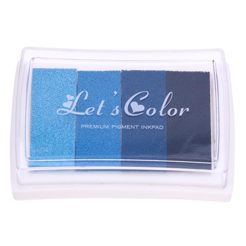 Lets Color Ombre Ink Pads - Blue
