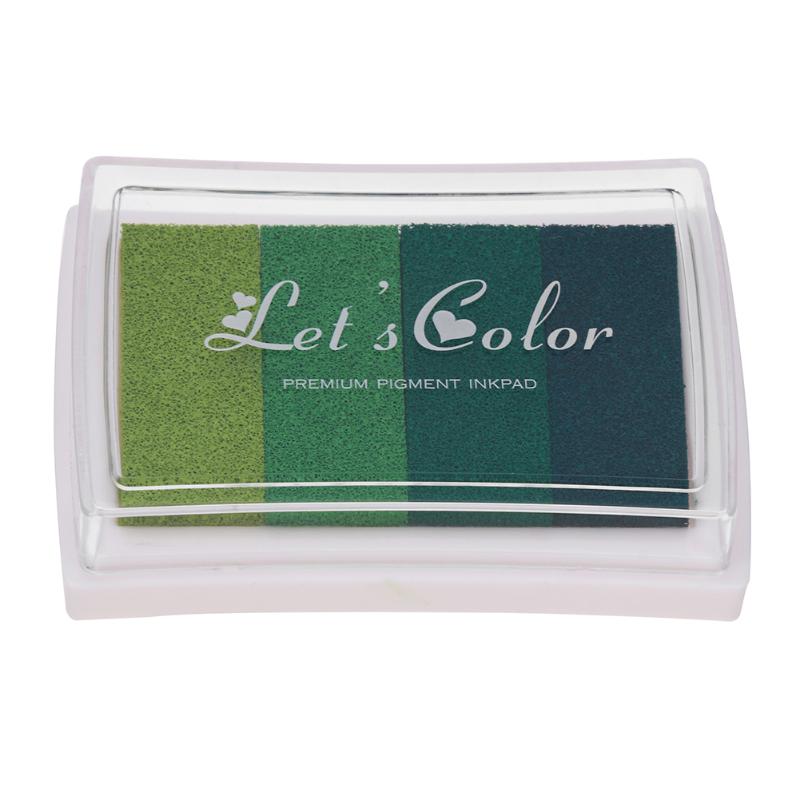 Lets Color Ombre Ink Pads - Green
