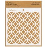 CrafTangles 6"x6" Stencil - Overlapping Circles