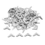 Metal Scrapbook Album Corners/Protectors (Set of 20 pcs) - Silver CTSE-53