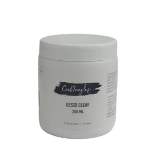 CrafTangles Art essentials - Gesso - Clear (250 ml)