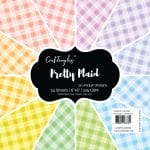 CrafTangles Scrapbook Paper Pack - Pretty Plaid (6"x6")