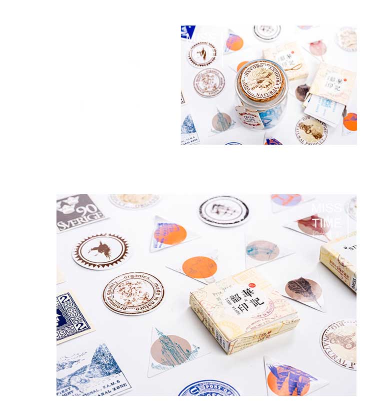 Vintage Stickers (40 pcs)