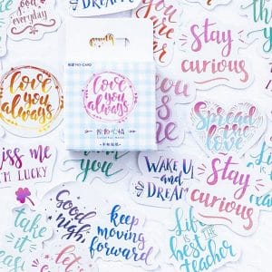 Quotes Stickers (40 pcs)